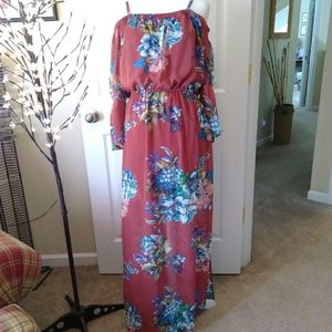 wish floral maxi dress